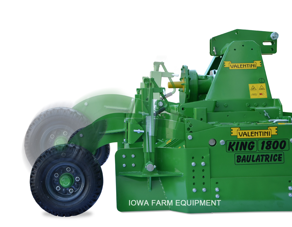 Valentini King Series Combination Power Harrow & Elevated Bed Formers Iowa Farm Equipment